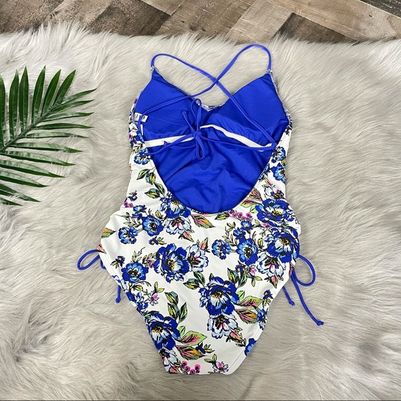 SOLD NEW A.N.A Swimsuit One piece Floral Print M - Picture 6 of 9